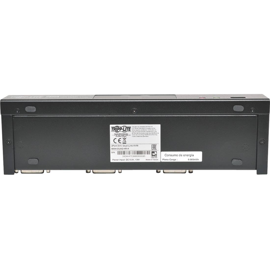 DVI Dual-Link USB KVM Switch with Audio, 2 KVM Ports W4017
