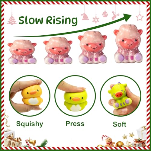 2025 Christmas Advent Calendar with 24 Slow Rising Toys H476890