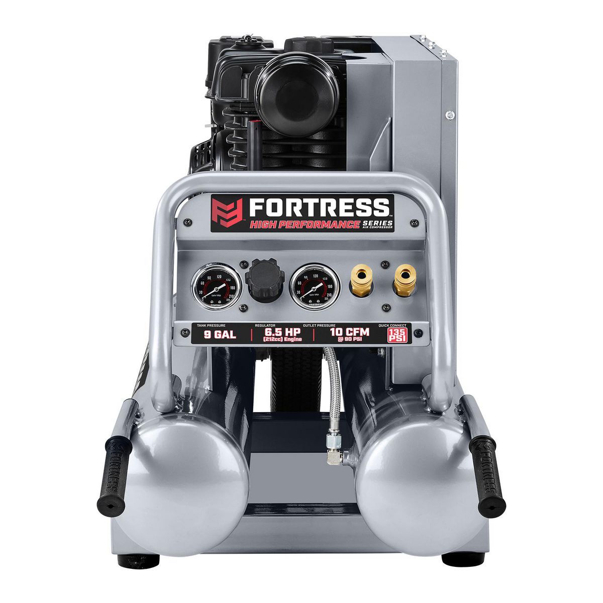 9 Gallon 135 PSI Gas Air Compressor E2945
