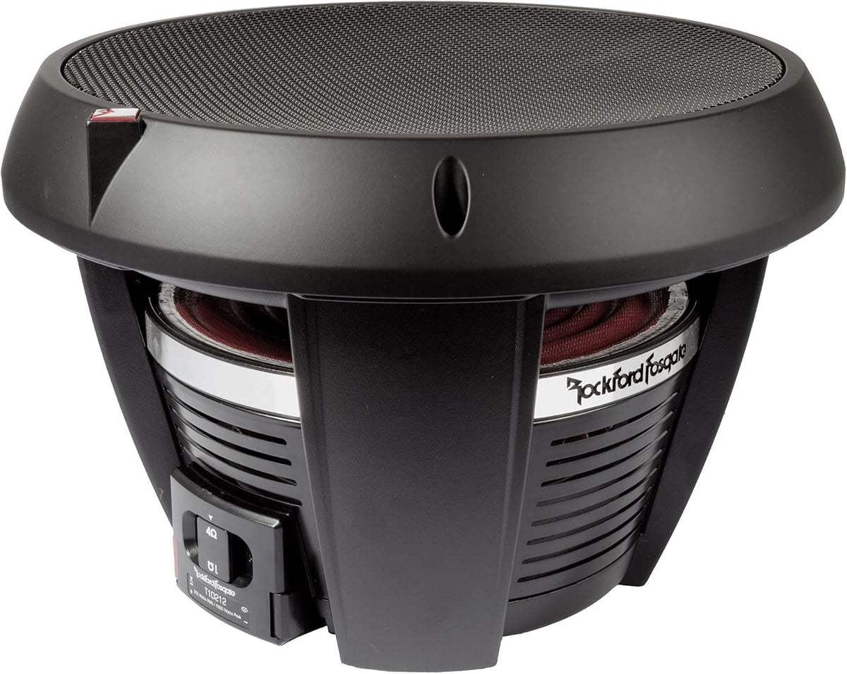 12" Dual 4-Ohm Subwoofer with Stamped Mesh Grille T456