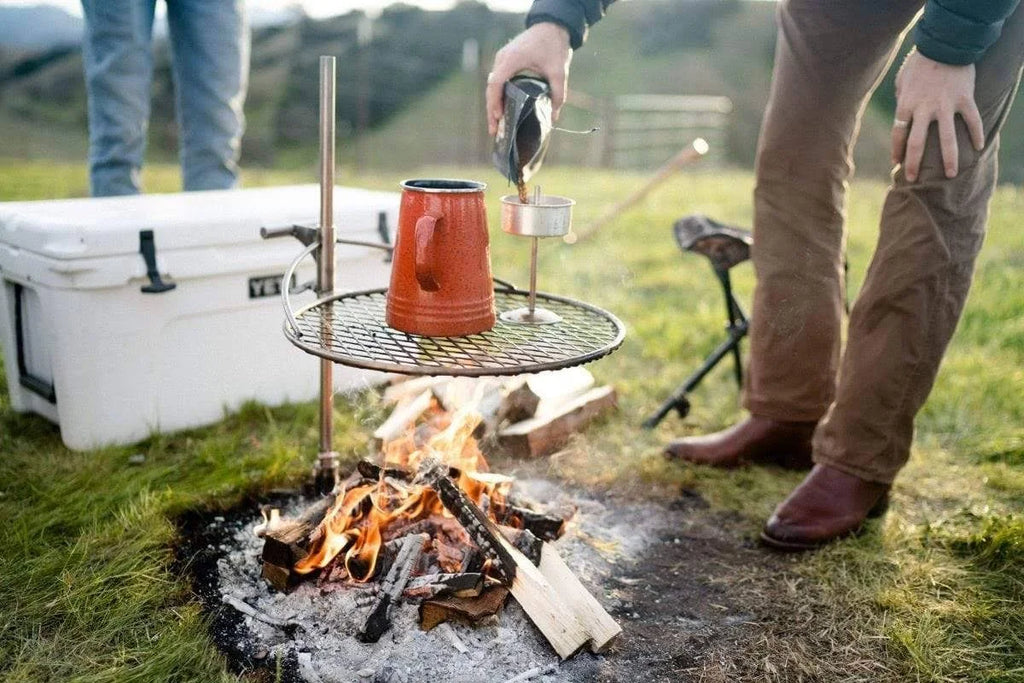 Stainless Steel Portable Grilling Post G8951