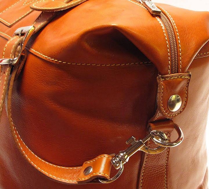Vecchio Brown Duffle Bag Z256