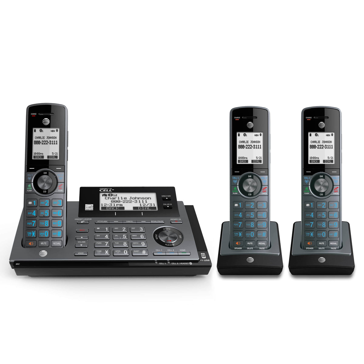 Connect-to-Cell Phone System (3 Handsets) O590301