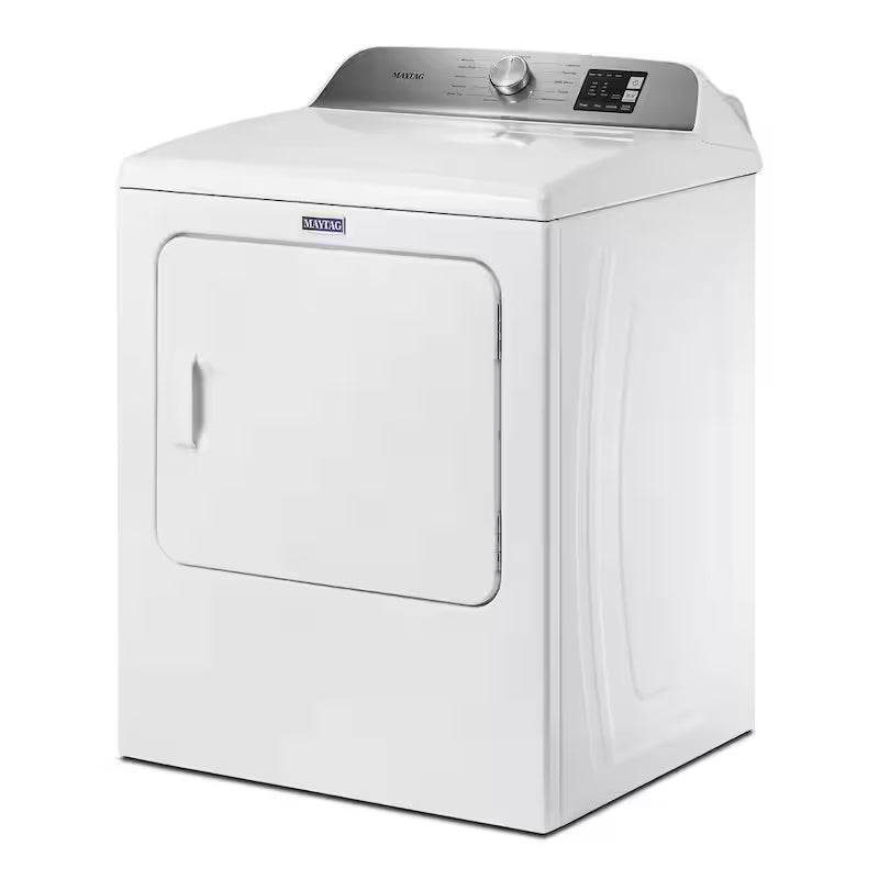 White Electric Vented Dryer with Moisture Sensing Z270606