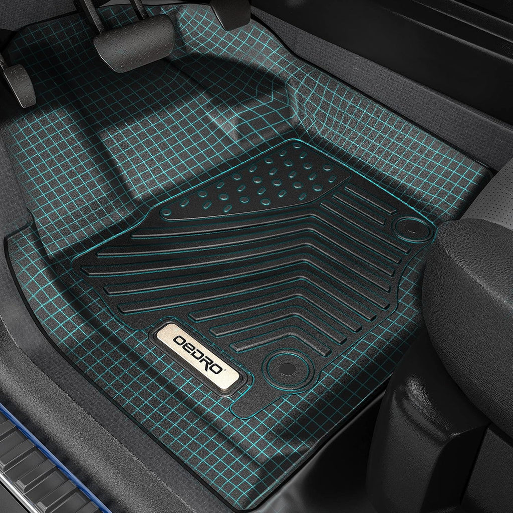 Black TPE All-Weather Floor Liners Y3178