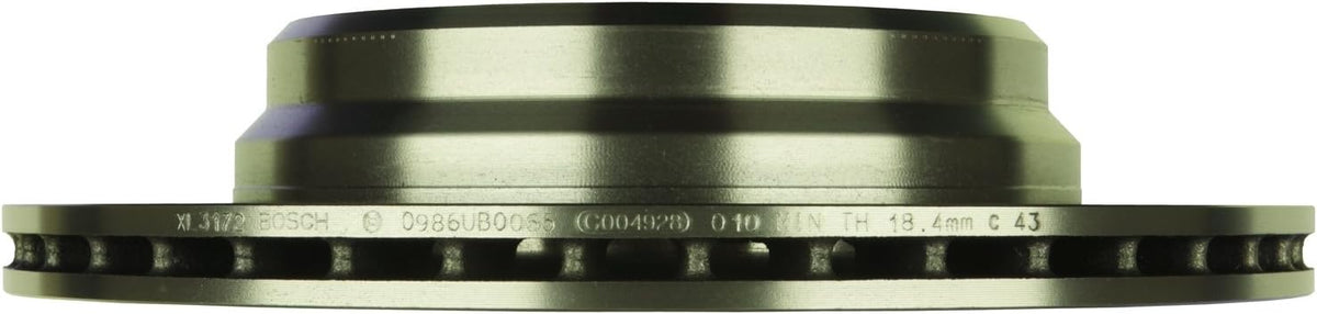 QuietCast Premium Disc Brake Rotor Rear Pack of 2 Q8944