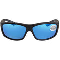 Matte Black Blue Sunglasses S450