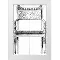 White 11x14 Wood Framed Art Print K391330