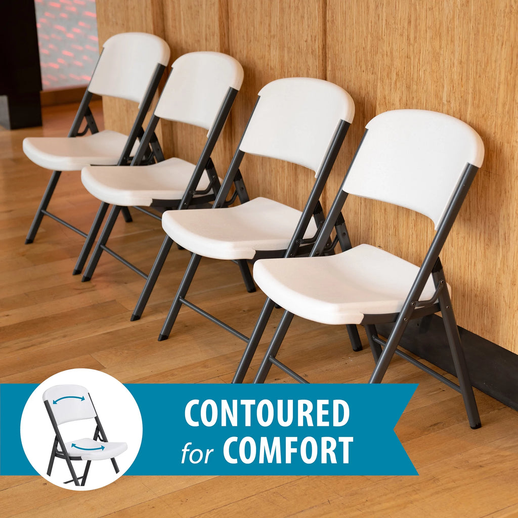 Almond Folding Chair 4 Pack H115114