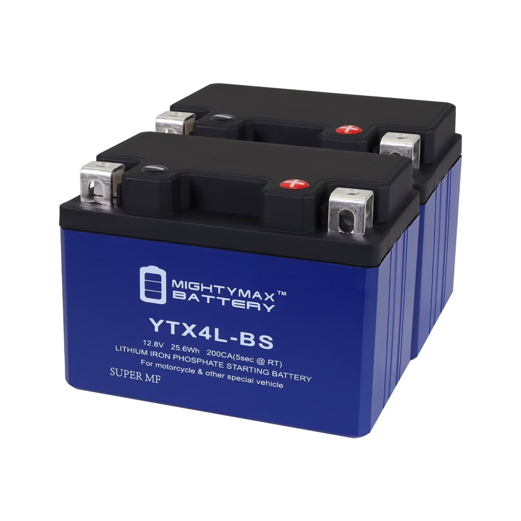 2 Pack Lithium Replacement Battery for Honda Scooters T20205