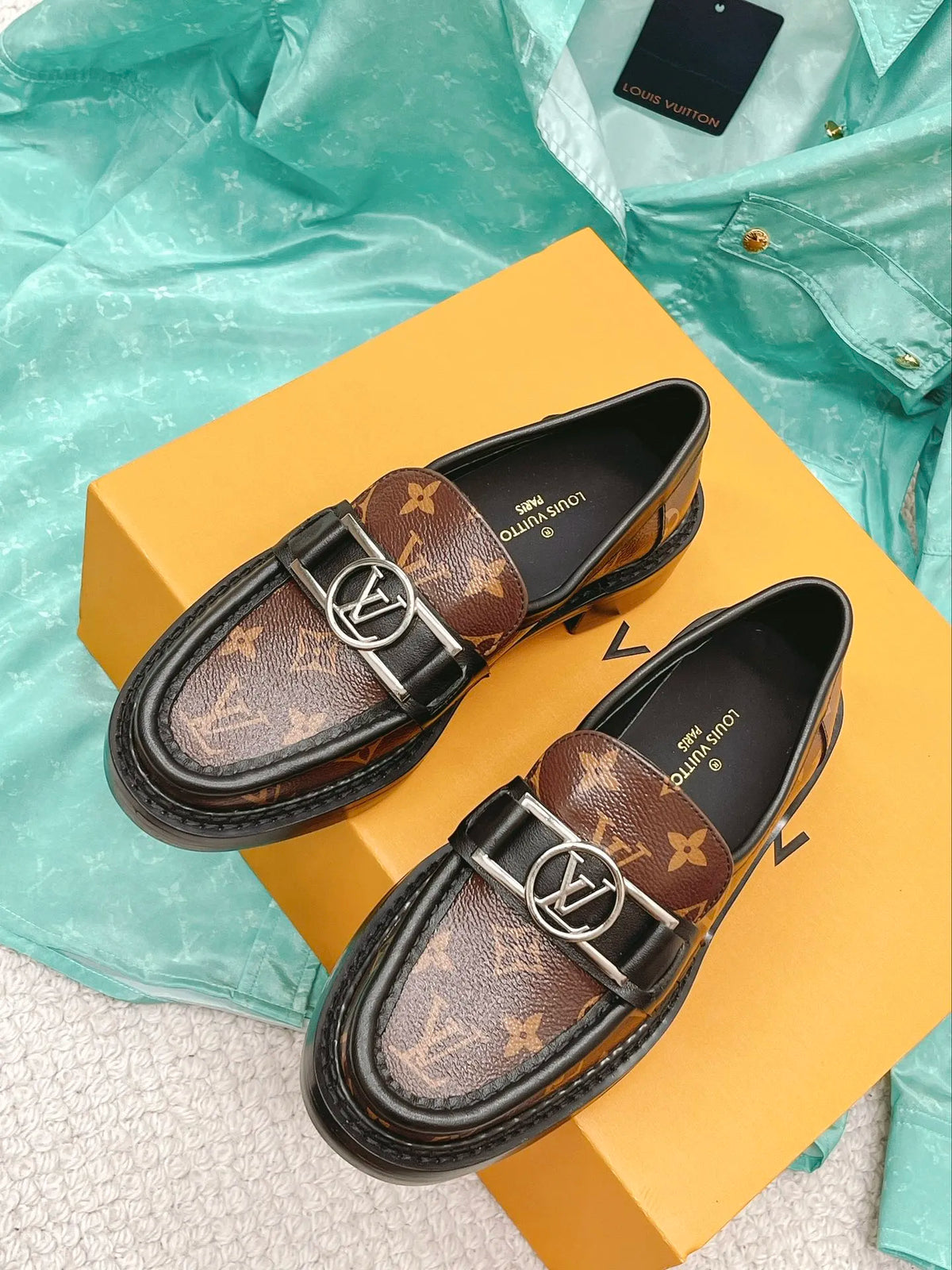 Brown Women's Loafer T424