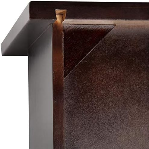 Solid Wood Staircase Storage Bunk Twin Over Full Espresso D1881