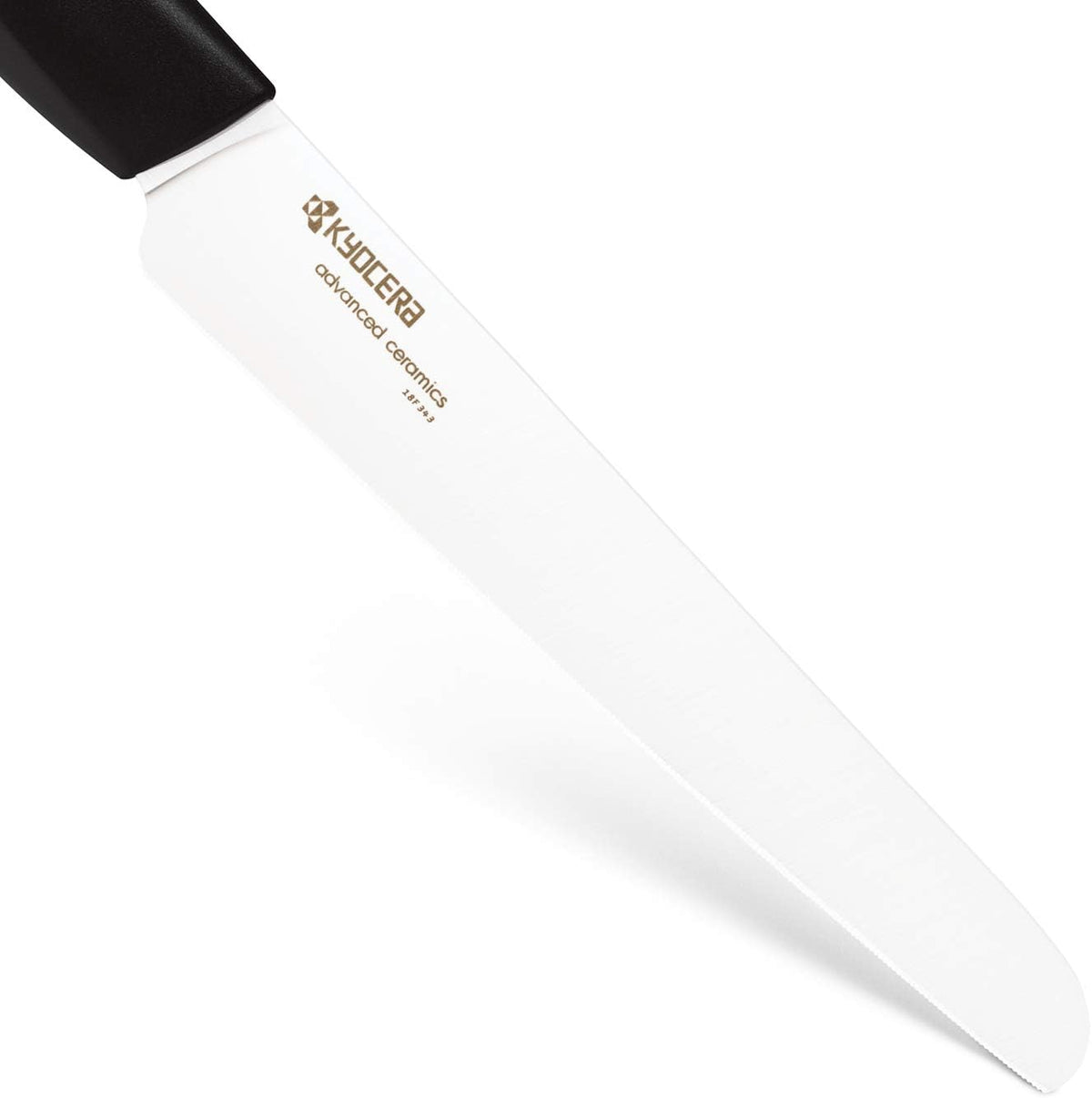 Black Serrated Bread Knife K36214