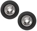 2-Pack Trailer Tire On Rim 4.80-8 4 Lug 6 Ply Galvanized Wheel K809