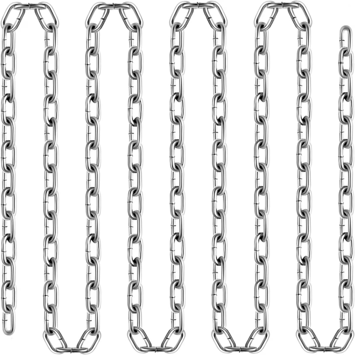 Zinc Plated Grade 30 Proof Coil Chain 0.25 Inch by 100Ft L974932
