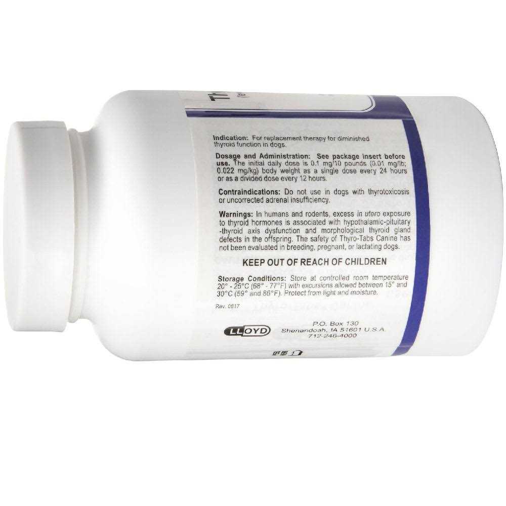 Thyro-Tabs mg I479