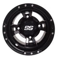 Alloy Sport Wheels 9X8 3.0 + 5.0 Black Z84657