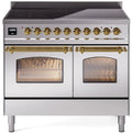 40 Induction Range with Electric Oven in Stainless Steel D6551