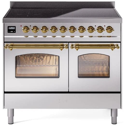 40 Induction Range with Electric Oven in Stainless Steel D6551