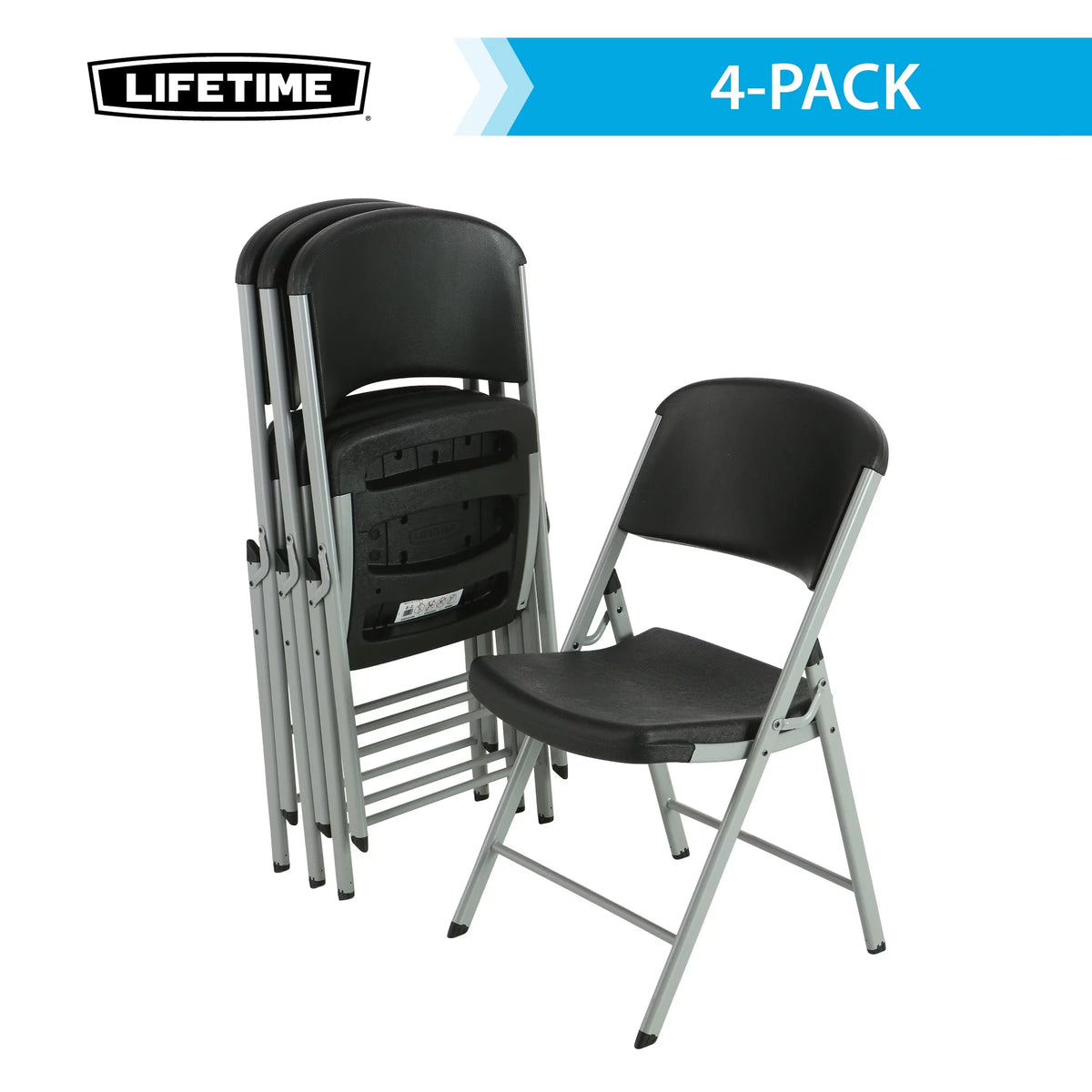 Almond Folding Chair 4 Pack H115114