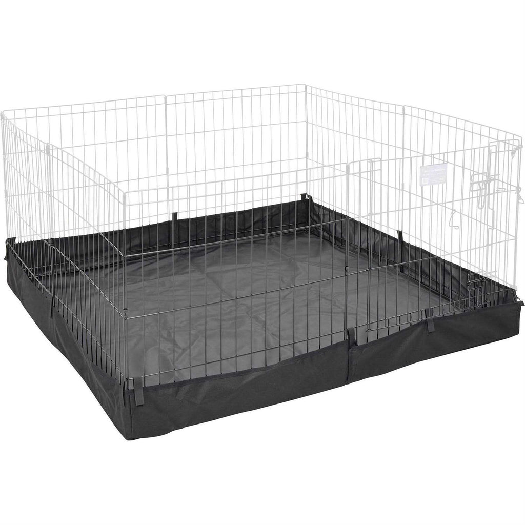 Square Exercise Pen Solid Fabric Bottom W360