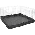 Square Exercise Pen Solid Fabric Bottom W360