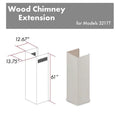 Wooden Chimney Extension O8881