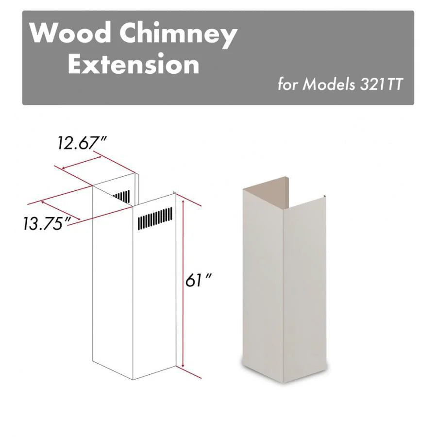 Wooden Chimney Extension O8881