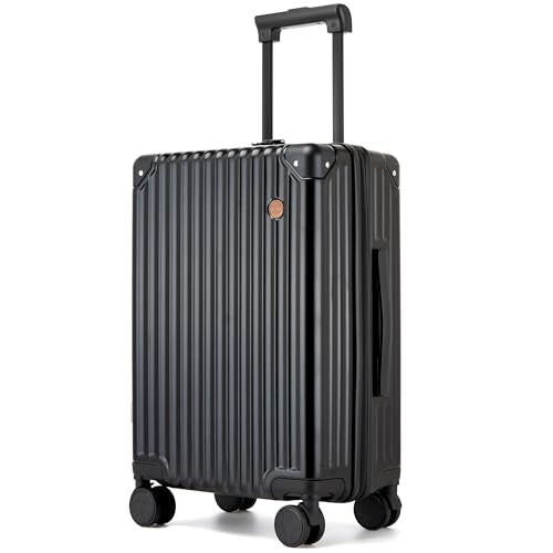 20 Inch Grey Hard Shell Carry On Luggage with Spinner Wheels G925