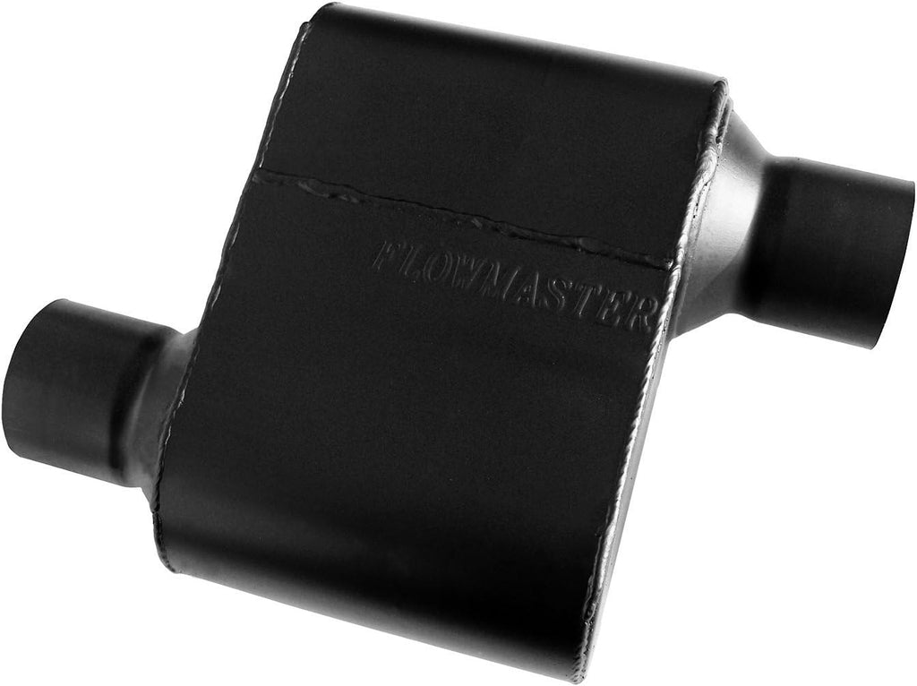 Super 10 Muffler 409S - 2.50 Offset IN / 2.50 Offset OUT O73223