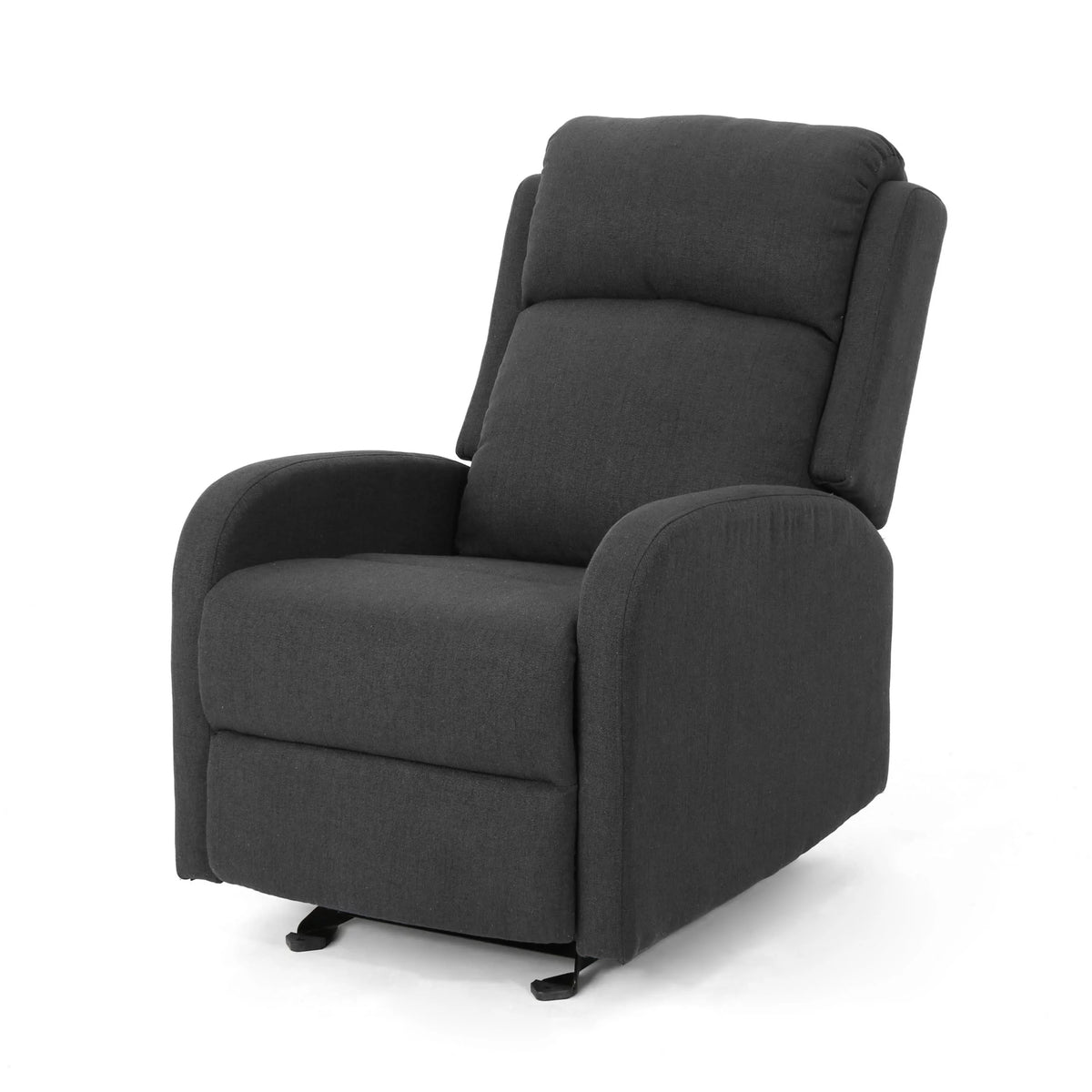 Dark Gray Fabric Rocking Recliner G1348