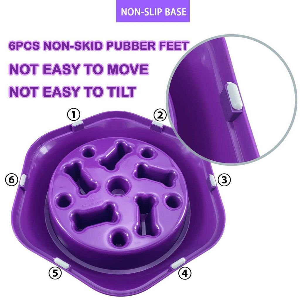 Slow Feeder Non Slip Dog Bowl V37338