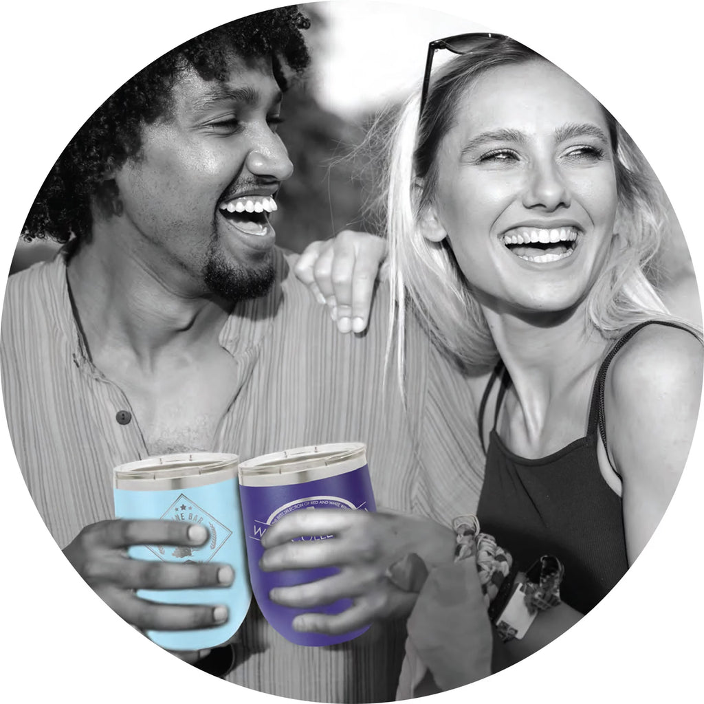 12 oz Stainless Steel Vacuum Insulated Wine Tumbler J420