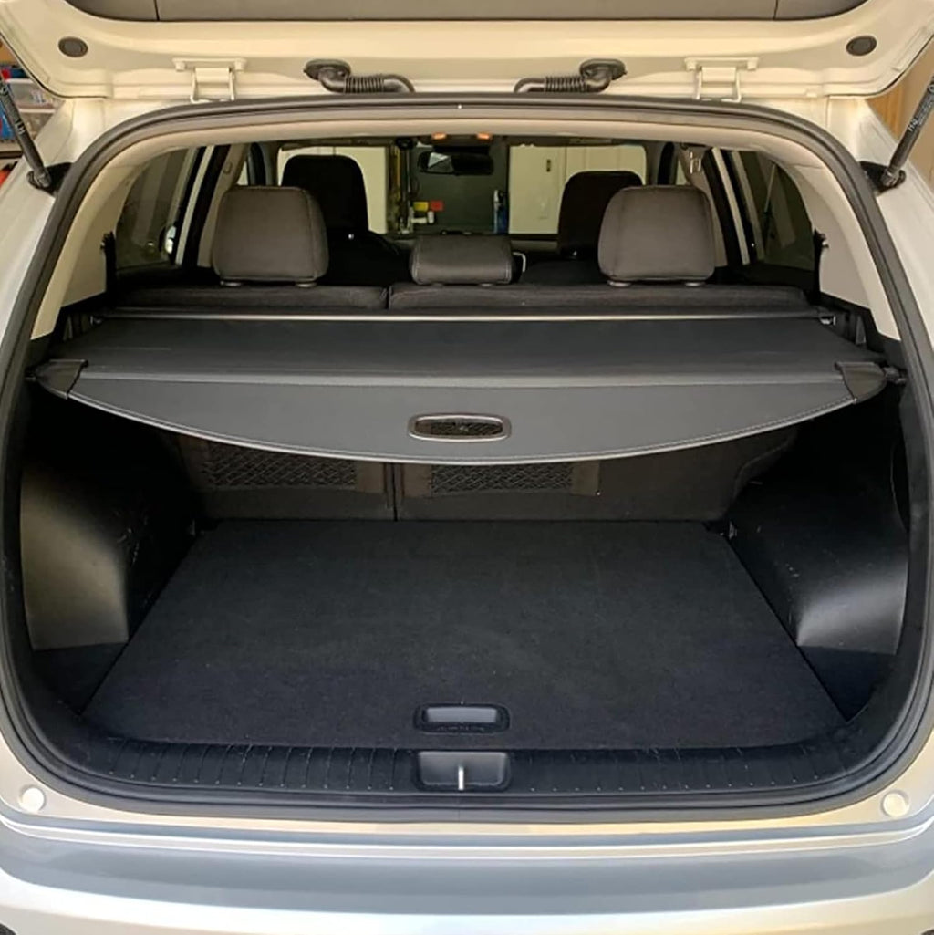 Retractable Cargo Cover Trunk Cover Black V130