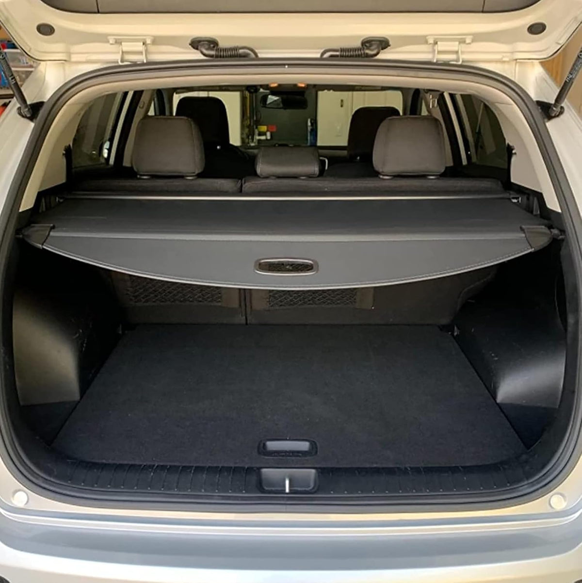Retractable Cargo Cover Trunk Cover Black V130