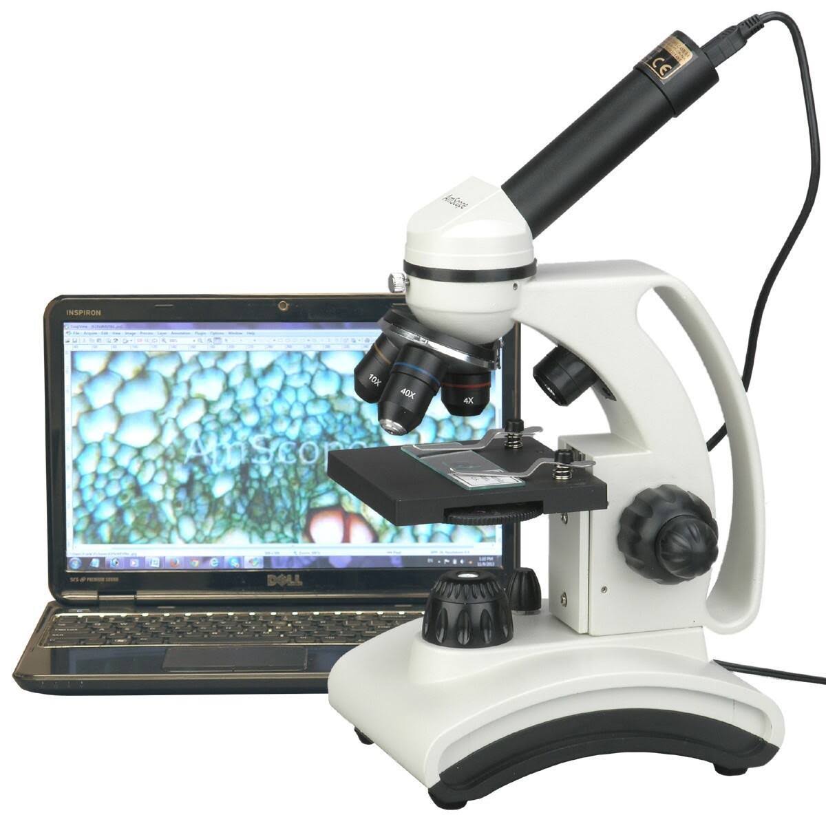 40X-1000X 2MP Digital Biological Microscope with Slide Set R5142