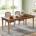 63-inch Farmhouse Dining Table with Solid Wood Turned Legs R701530