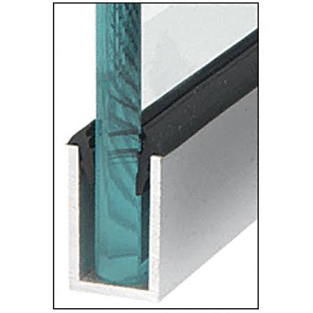 Satin Anodized Deep U-Channel E614
