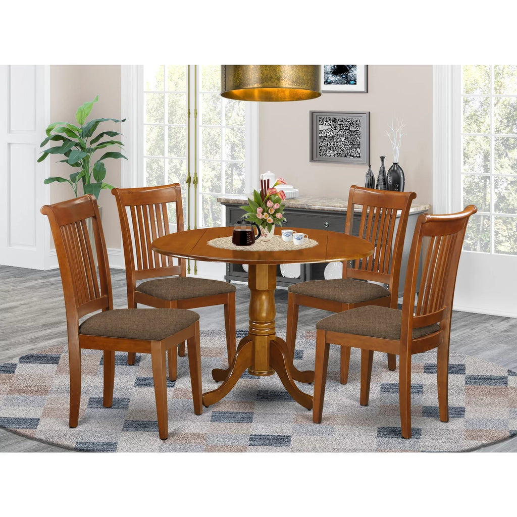 5 Pc Kitchen Table Set with 4 Chairs G799