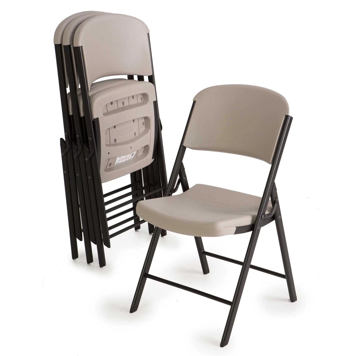 Almond Folding Chair 4 Pack H115114