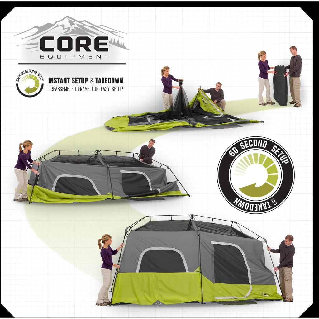 9 Person Instant Cabin Tent 14' x 9' R685596