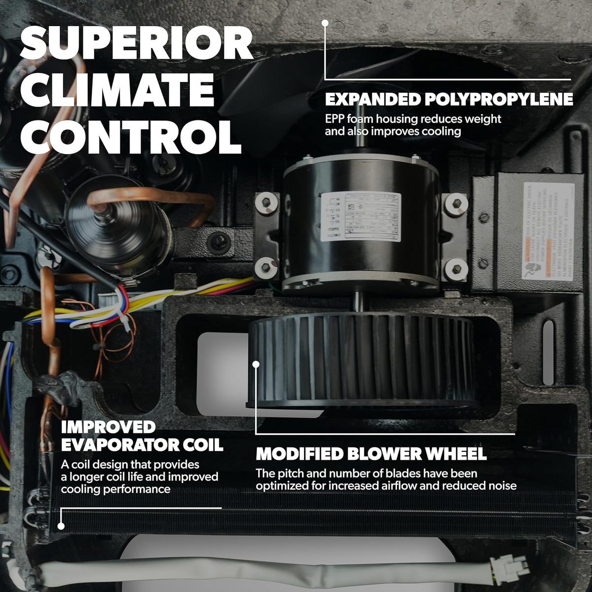 11K BTU White Air Conditioner U508