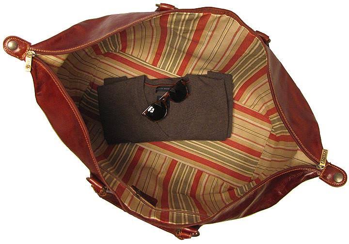 Vecchio Brown Duffle Bag Z256
