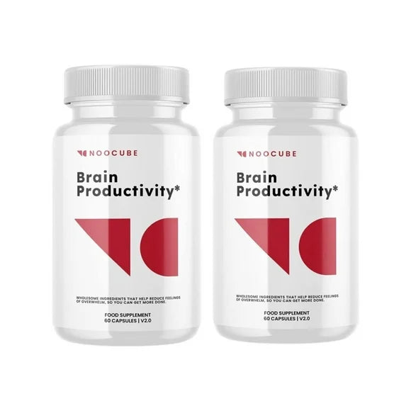 2-Pack 60 Capsules Brain Productivity Pills R451