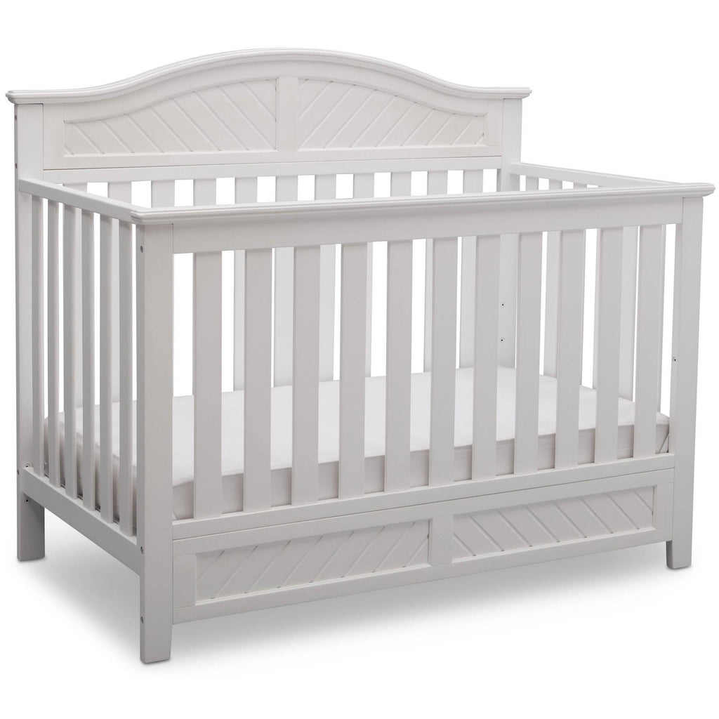 4-in-1 Convertible Crib, Bianca White H3026