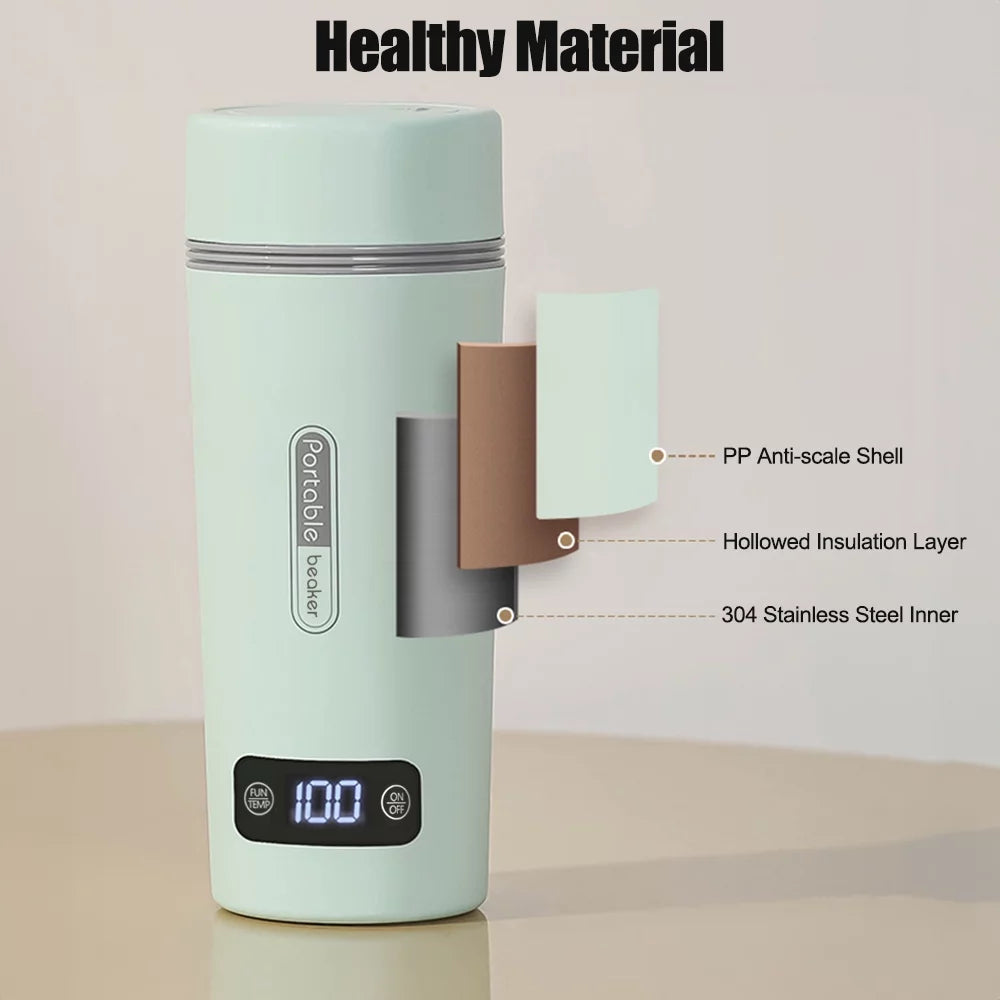 Portable Electric Kettle 350ml Stainless Steel B29132