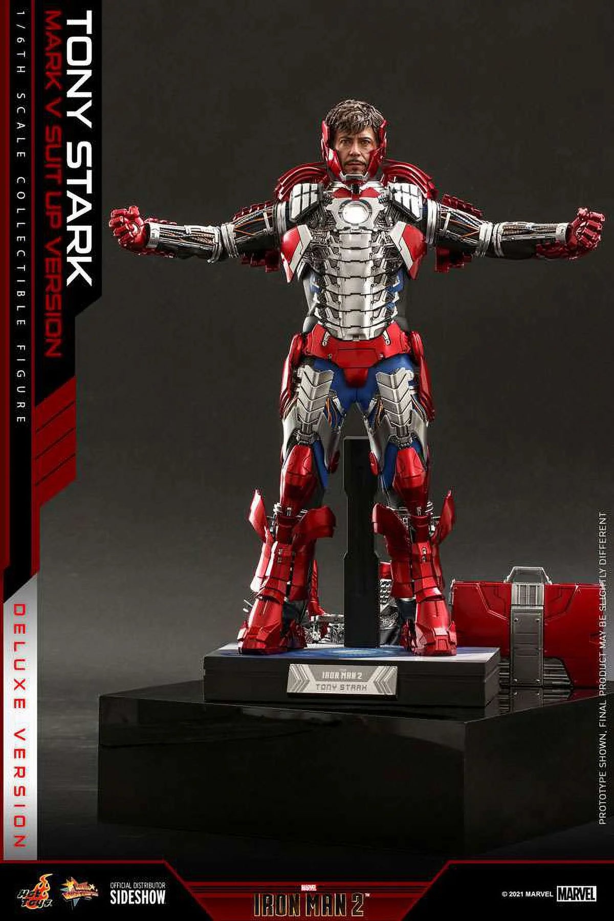 Diecast Iron Man Mark V Collectible Figure C254168