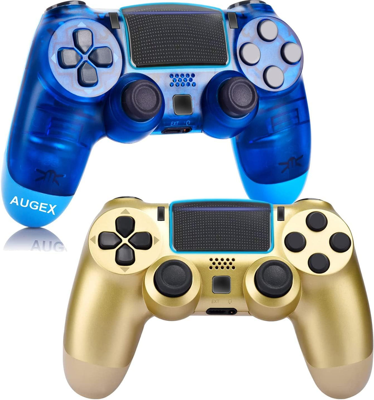 2 Pack Wireless Game Controller for PS4, Midnight Blue N36442