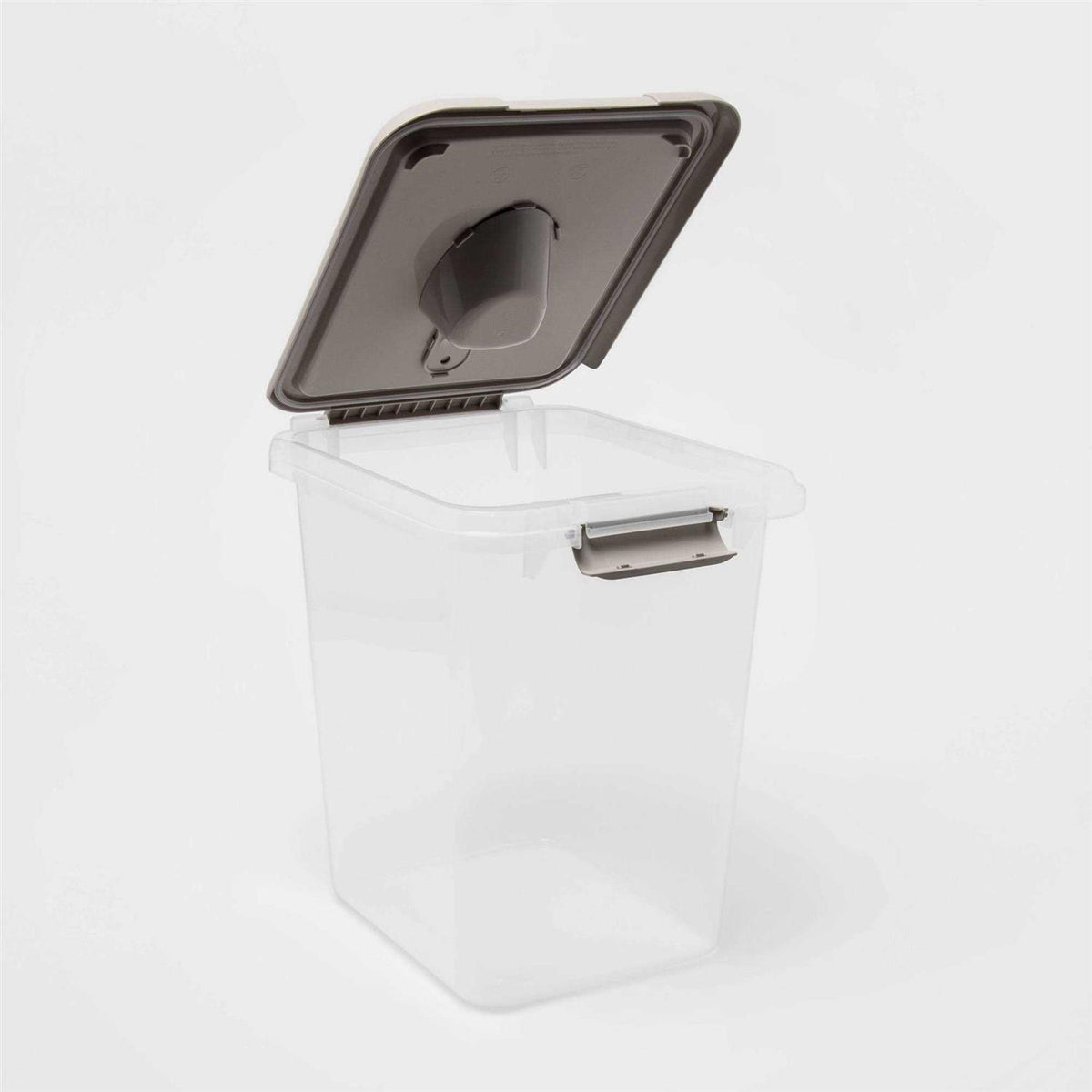 Pet Food Storage Tub with Built-in Scoop X54072