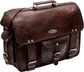 Leather Messenger Laptop Bag Satchel (11 X 15) W430